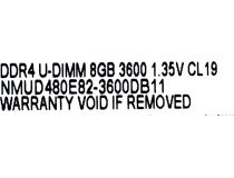 Neo Forza NMUD480E82-3600DB11 DDR4 DIMM 8Gb  PC4-28800  CL19