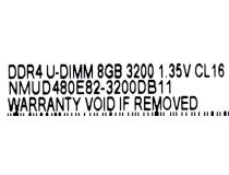 Neo Forza NMUD480E82-3200DB11 DDR4 DIMM 8Gb PC4-25600 CL16