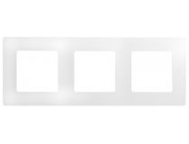 Legrand 672503 Рамка 3п БЕЛ ETIKA