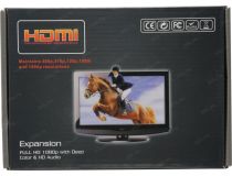 HDMI Extender (HDMI 19F - RJ45 - HDMI 19F, до 60м) +б.п.