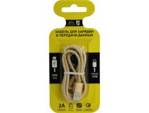 JETACCESS JA-DC21 1м Gold Кабель USB 2.0 A-- micro-B 1м
