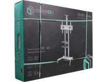 ONKRON TS1881 White Мобильная стойка для 1 ТВ 55-80 (VESA200-800x500, 1350-1650мм, 90.9кг)