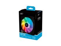 Deepcool DP-FA-RGB-CF120-3 CF120 (4пин, 120x120x25мм 3шт, 27дБ, 500-1500об/мин)