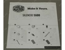 Miditower Cooler Master MCS-S600-KN5N-S00 Silencio 600 Black ATX без БП