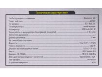 Колонка JETACCESS PBS-100 Red (2x5W, USB, Bluetooth, microSD, FM, Li-Ion)