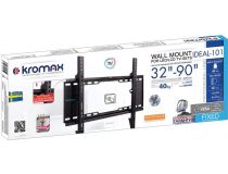 Kromax IDEAL-101 Black  фиксированный кронштейн (VESA75-600x400, 40кг)