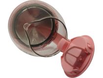 Kitfort KT-653-2 розовый Электрочайник (1л, 1100 Вт, стеклянный)