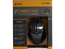 A4Tech V-Track Wireless Mouse G10-810FS Black  (RTL) USB 7btn+Roll,беспроводная