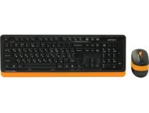 Клавиатура A4Tech Fstyler FG1010 Orange (Кл-ра, USB, FM+Мышь,4кн, Roll, USB, FM)