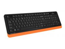 Клавиатура A4Tech Fstyler FG1010 Orange (Кл-ра, USB, FM+Мышь,4кн, Roll, USB, FM)