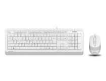 Клавиатура A4Tech Fstyler F1010 White (Кл-ра, USB,+Мышь,4кн, Roll, USB)