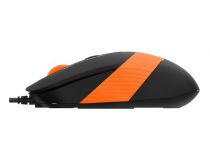 Клавиатура A4Tech Fstyler F1010 Orange (Кл-ра, USB,+Мышь,4кн, Roll, USB)