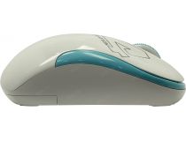 A4Tech V-Track Wireless Mouse G3-300N White+Blue (RTL) USB 3btn+Roll, беспроводная