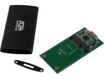 AgeStar 3UBMS2-Black (Внешний бокс для mSATA SSD, USB3.0)