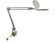 Rexant 31-0403 Лупа с подсветкой на струбцине (127мм, 5x, 22W, белая)