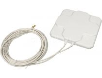  DS-4G2SMAM5M-2SFTS9-1 3G/4G LTE антенна (2xTS9M/SMA, 18 dBi, 5 метров)