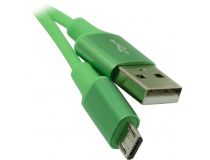 JETACCESS JA-DC24 1м Green Кабель USB 2.0 A-- micro-B 1м