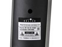 Колонки OKLICK OK-150(HW2) Black (2x3W) 315687 