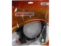 Telecom TA675-1.8м Кабель-переходник HDMI (M)--  VGA(M)+audio, питание USB