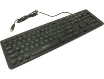 Клавиатура Smartbuy SBK-328U-K  USB  104КЛ, подсветка клавиш