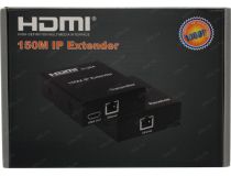Orient VE046 HDMI Extender (HDMI 19F- RJ45 - HDMI 19F, до 150м, передача ИК сигналов)