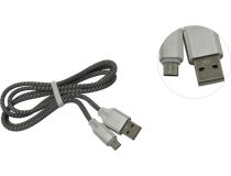Smartbuy iK-12NS black Кабель USB AM-- micro-B 1м