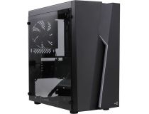 Minitower Aerocool BOLT Mini Bolt-Mini-G-BK-v1 Black MicroATX без БП, с окном
