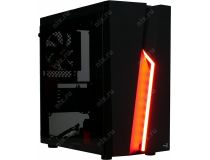 Minitower Aerocool BOLT Mini Bolt-Mini-G-BK-v1 Black MicroATX без БП, с окном