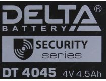 Аккумулятор Delta DT 4045 (4V, 4.5Ah) для слаботочных систем
