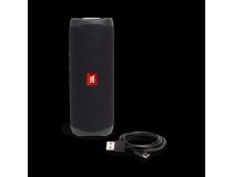 Колонка JBL FLIP 5 Black  (20W, Bluetooth, Li-Pol) JBLFLIP5BLK 