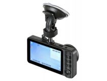 Digma FreeDrive 109 TRIPLE (3xCam, 1920х1080/2x640x480, 150°, LCD 3.2 IPS, G-sens, microSDHC, USB, мик, Li-Ion)