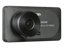 Digma FreeDrive 109 TRIPLE (3xCam, 1920х1080/2x640x480, 150°, LCD 3.2 IPS, G-sens, microSDHC, USB, мик, Li-Ion)