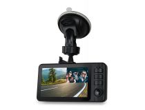 Digma FreeDrive 109 TRIPLE (3xCam, 1920х1080/2x640x480, 150°, LCD 3.2 IPS, G-sens, microSDHC, USB, мик, Li-Ion)