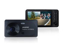 Digma FreeDrive 109 TRIPLE (3xCam, 1920х1080/2x640x480, 150°, LCD 3.2 IPS, G-sens, microSDHC, USB, мик, Li-Ion)