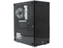 Minitower 1STPLAYER FIREBASE X2 X2-4R1 MicroATX без БП, с окном