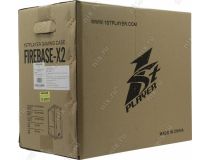 Minitower 1STPLAYER FIREBASE X2 X2-4R1 MicroATX без БП, с окном