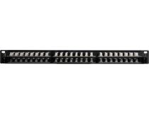 Patch Panel 19 1U UTP 48 port кат.6 Exegate EX281082RUS разъём KRONE&110 (dual IDC)