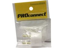 PROconnect 11-1031-9 Переходник сетевой тип A/B (NEMA1/2) female --  (Европейский стандарт) male 
