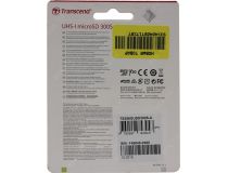Transcend TS256GUSD300S-A microSDXC Memory Card 256Gb UHS-I U3 V30 + microSD-- SD Adapter