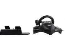 Руль Dialog GW-155VR CyberPilot Vibration USB (Рулевое колесо+педали+рычаг перекл. скоростей,11кн.,мини-джойстик)
