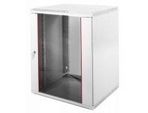 ЦМО ШРН-Э-15.650 Шкаф 19 настенный, серый 15U 600*650, дверь стекло-метал