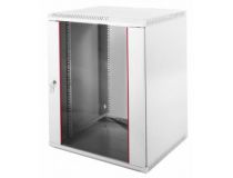 ЦМО ШРН-Э-15.650 Шкаф 19 настенный, серый 15U 600*650, дверь стекло-метал