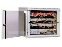 ЦМО ШРН-9.300 Шкаф 19 настенный, серый 9U 600*300, дверь стекло-метал