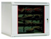 ЦМО ШРН-9.300 Шкаф 19 настенный, серый 9U 600*300, дверь стекло-метал