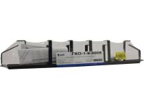 Кабельный органайзер ЦМО ГКО-1-6-9005 односторонний кольца 1U