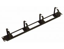 Кабельный органайзер ЦМО ГКО-О-4.62-9005 односторонний кольца 1U