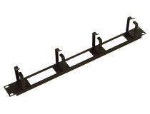 Кабельный органайзер ЦМО ГКО-О-4.62-9005 односторонний кольца 1U