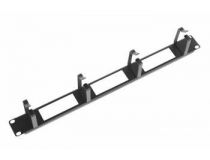 Кабельный органайзер ЦМО ГКО-О-4.62-9005 односторонний кольца 1U