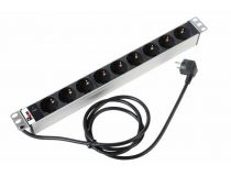 Rem (ЦМО) R-16-9S-I-440-1.8 Блок силовых розеток 19 , 1U, 9 евророзеток, шнур 1.8м