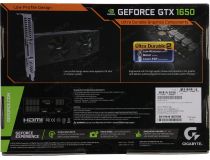 4Gb PCI-E GDDR5 GIGABYTE GV-N1650OC-4GL (RTL) DVI+HDMI+DP GeForce GTX1650 